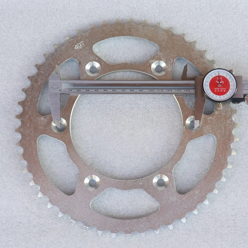 High Quality 520 49tooth 49T Rear Sprocket Chain for ATV Quad Pit Dirt Bike Buggy Go Kart Motorcycle Accessories