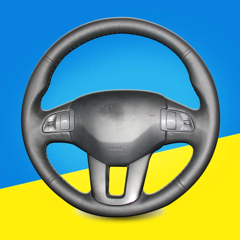 Car Steering Wheel Covers for Kia Sportage 3 2011-2014 Ceed Ceeɽ 2010-2012 Auto Braid On The Leather | Автомобили и