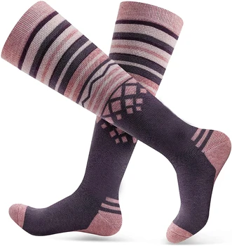 Unisex Thermal Merino Wool Knee Socks for Adults and Teens 1