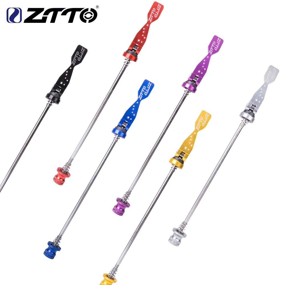 2pcs ZTTO Bicycle Skewers Ultralight Quick Release Skewers for MTB Road Bike