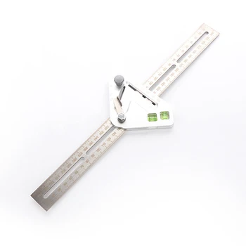 

Angle Ruler protractor carpenter tools practical Roof Revolutionizing Carpentry Utensil Multi-function Measuring Tool