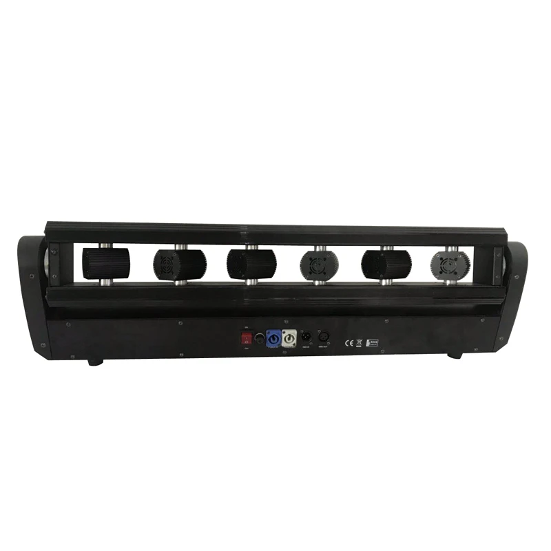 500mw/638nm Red Color 6 Eye Led Laser Moving Head Light Stage