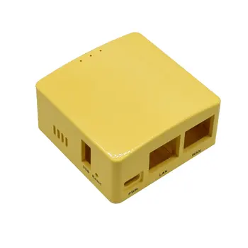 

For Nanopi R2s Metal Shell Cooling Aluminum Alloy Shell Yellow Good Heat Disppation Protective Shell Accessories