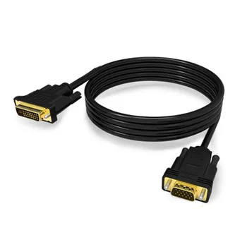 

DVI-d to VGA Converter Dvi24 +1 to VGA Cable 1.5 M Graphics Card Connection Monitor Video Cable