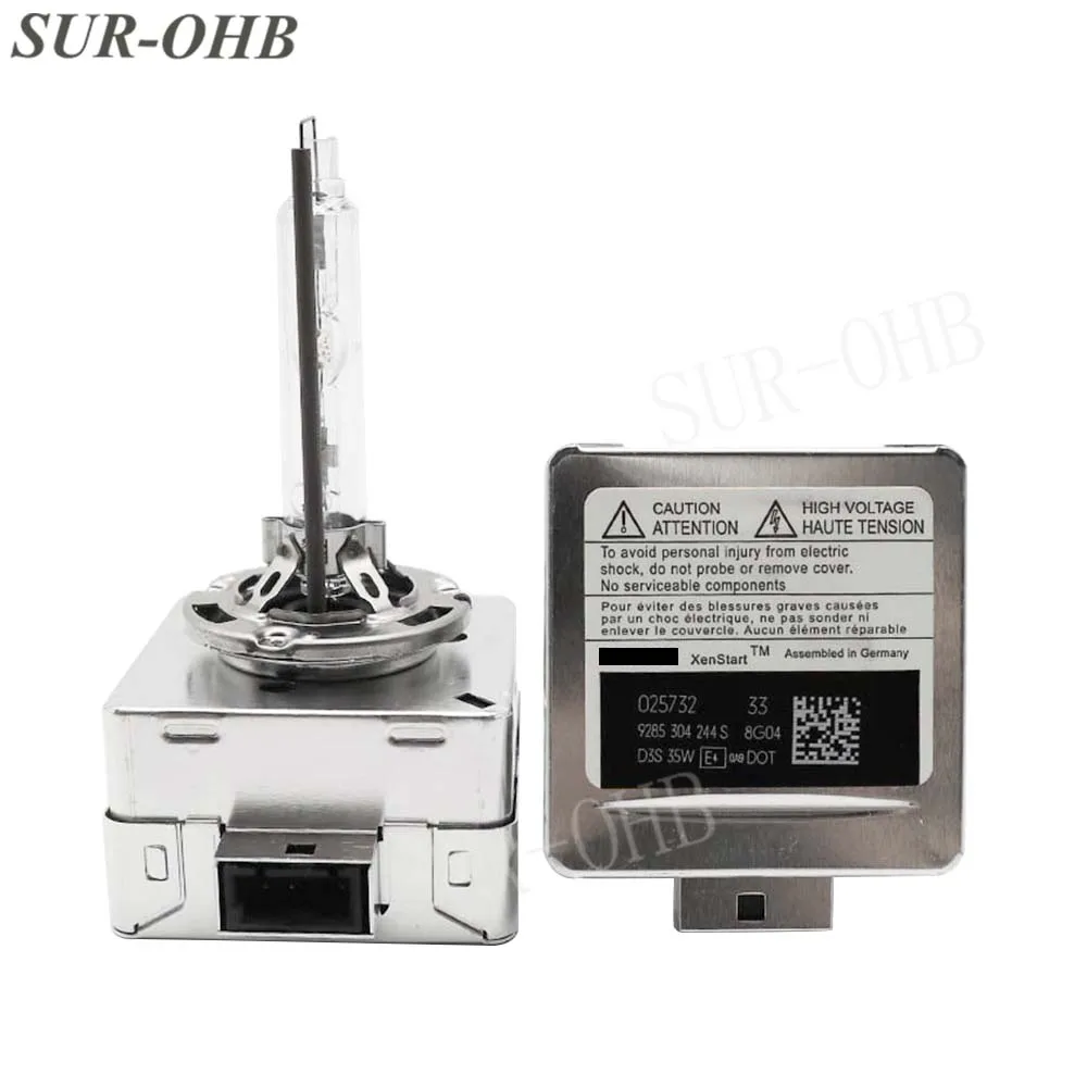 Сменная белая ксеноновая лампа D3S 6000K OEM 35 Вт 4300k желтая XenStart D1S голусветильник
