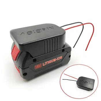 

For Makita 18V / Bosch 18V Li-Ion Battery Converter to DIY Cable Output Connection Adapter Lithium Battery Accessories Adapter