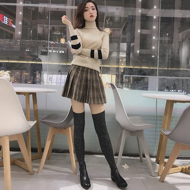 Fairy Stretch Boots Women 2019 Winter Models Net Red Street Beats Riders Boots Thin Boots Over the Knee Socks Fashion Cool Boots