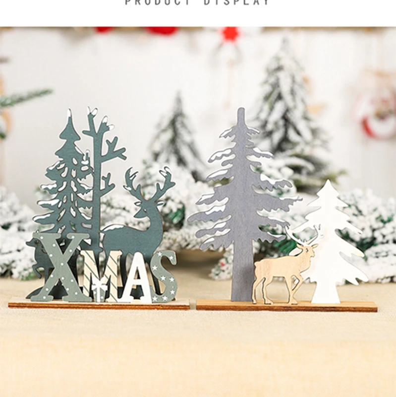 Who Sells Christmas In The Woods 2022 Christmas Decoration 2022 New Year Natural Xmas Elk Wood Craft Diy Christmas  Tree Ornament Noel Home Decor Pendant Navidad Gift|Pendant & Drop  Ornaments| - Aliexpress