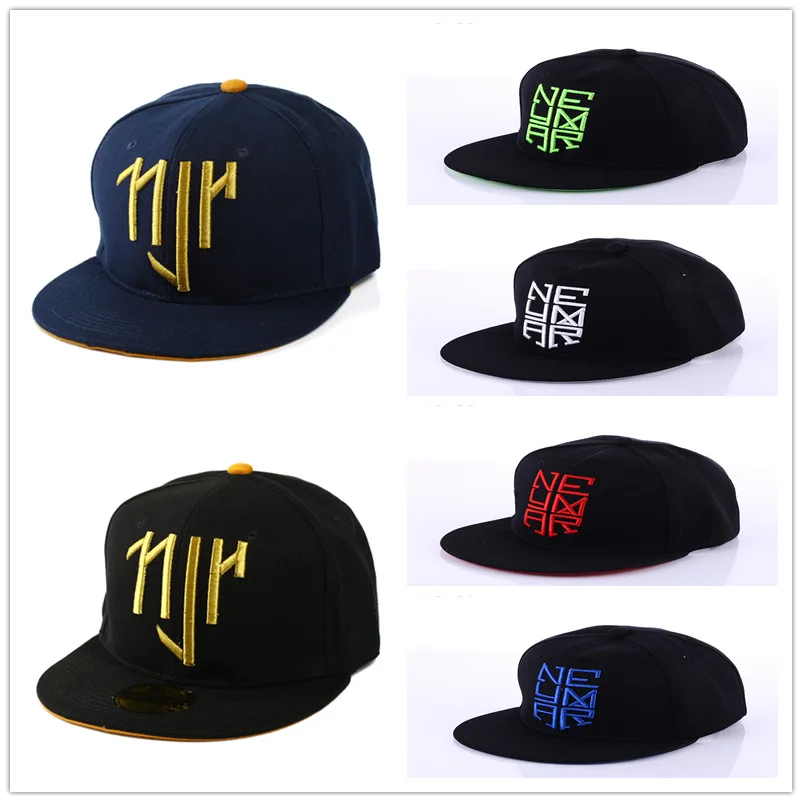 

6 Colors Neymar JR njr Brazil Brasil Baseball Caps hip hop Sports Snapback cap hat chapeu de sol bone masculino Men Women