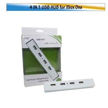

For Xbox One Slim Console USB 2.0 Compact Portable High Speed HUB Multipe USB Hub for PC Laptop 4 Ports Extension Adapter Gift