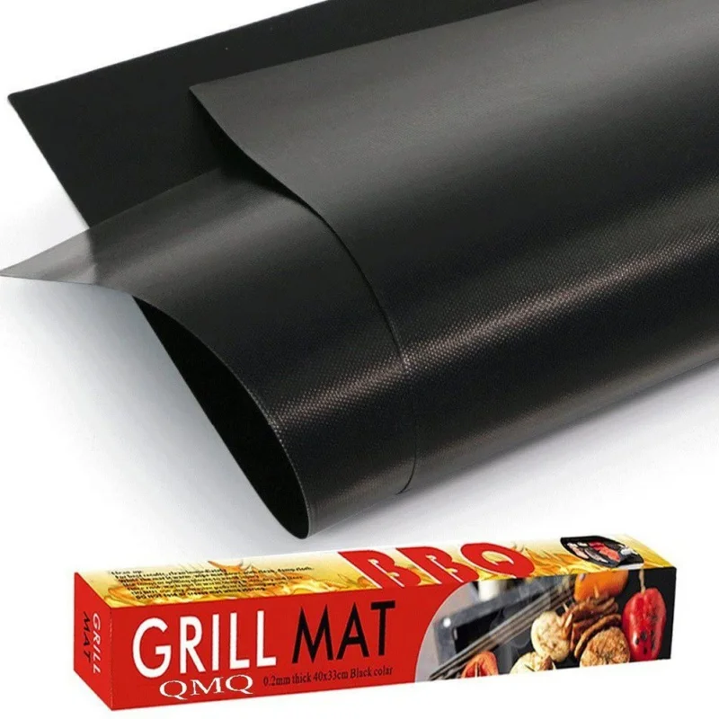 

1 Pcs BBQ Grill Mat Barbecue outdoor Baking Non-stick Pad Reusable Cooking Plate 33 X 40 CM For Party PTFE Grill Mat Tools