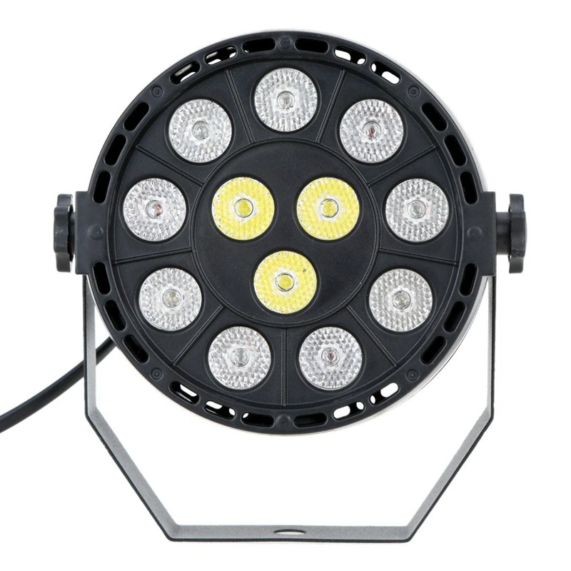 BMBY-DMX512 RGBW светодиодный световые эффекты диджей освещение 15 Вт 8-канальный сетевой видеорегистратор AC 100-240 V