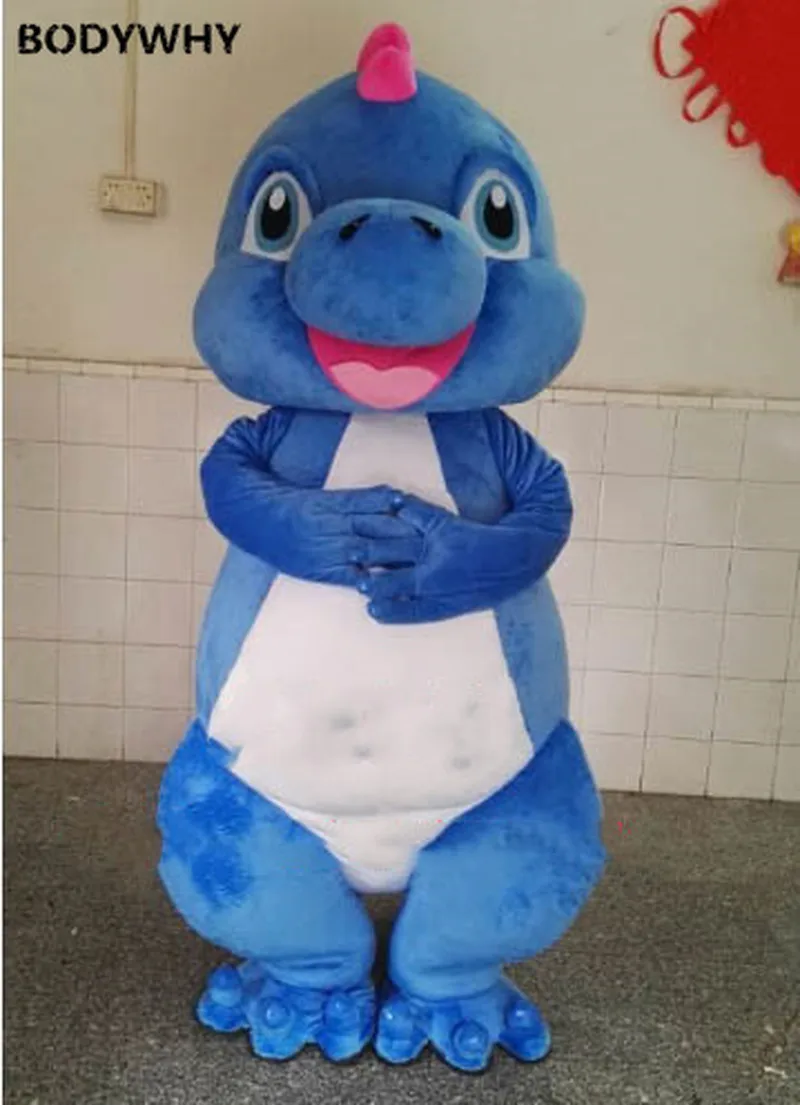 2020 костюм талисмана синего дракона высококачественные пасхальные костюмы