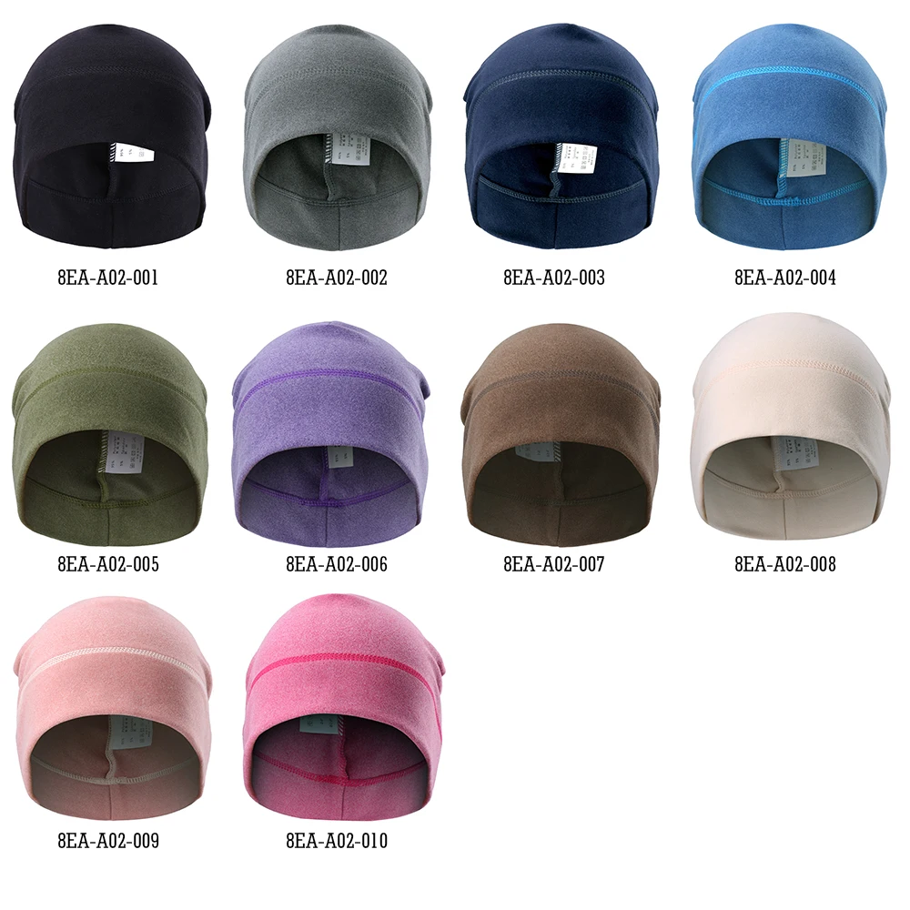 Зимняя теплая шапка для бега с кроликом плюшевая мягкая эластичная спортивная