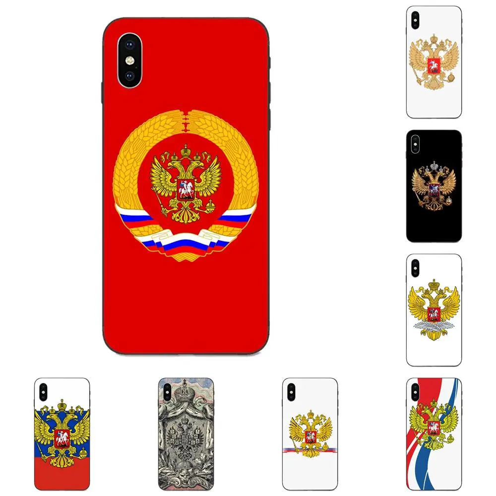 Чехол из ТПУ для сотового телефона с гербом России Galaxy C5 C7 J1 J2 J3 J330 J5 J6 J7 J730 M20 M30 Ace