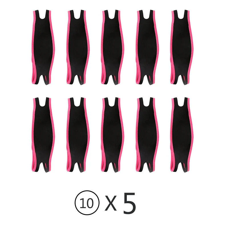 Pink x 50pcs Ремень для защиты подбородка от храпа пояс для защиты от храпа пояс для поддержки сна пояс для лечения апноэ инструменты для ухода за сном 10 P/20 P/50 P/100 P - Цвет: Pink x 50pcs