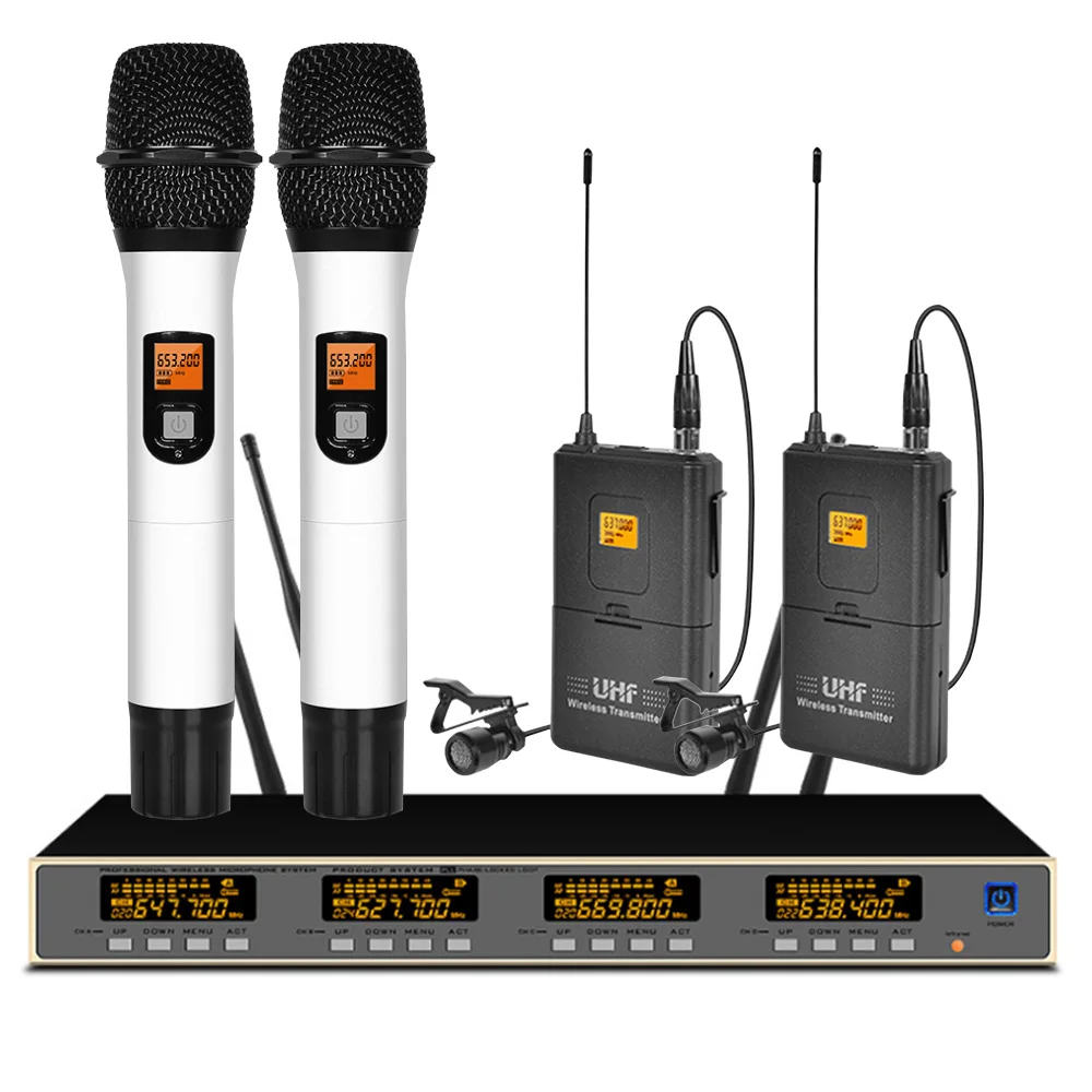 

Professional wireless microphone handheld lavalier microphone stage microphone wireless conference microphone stage performance