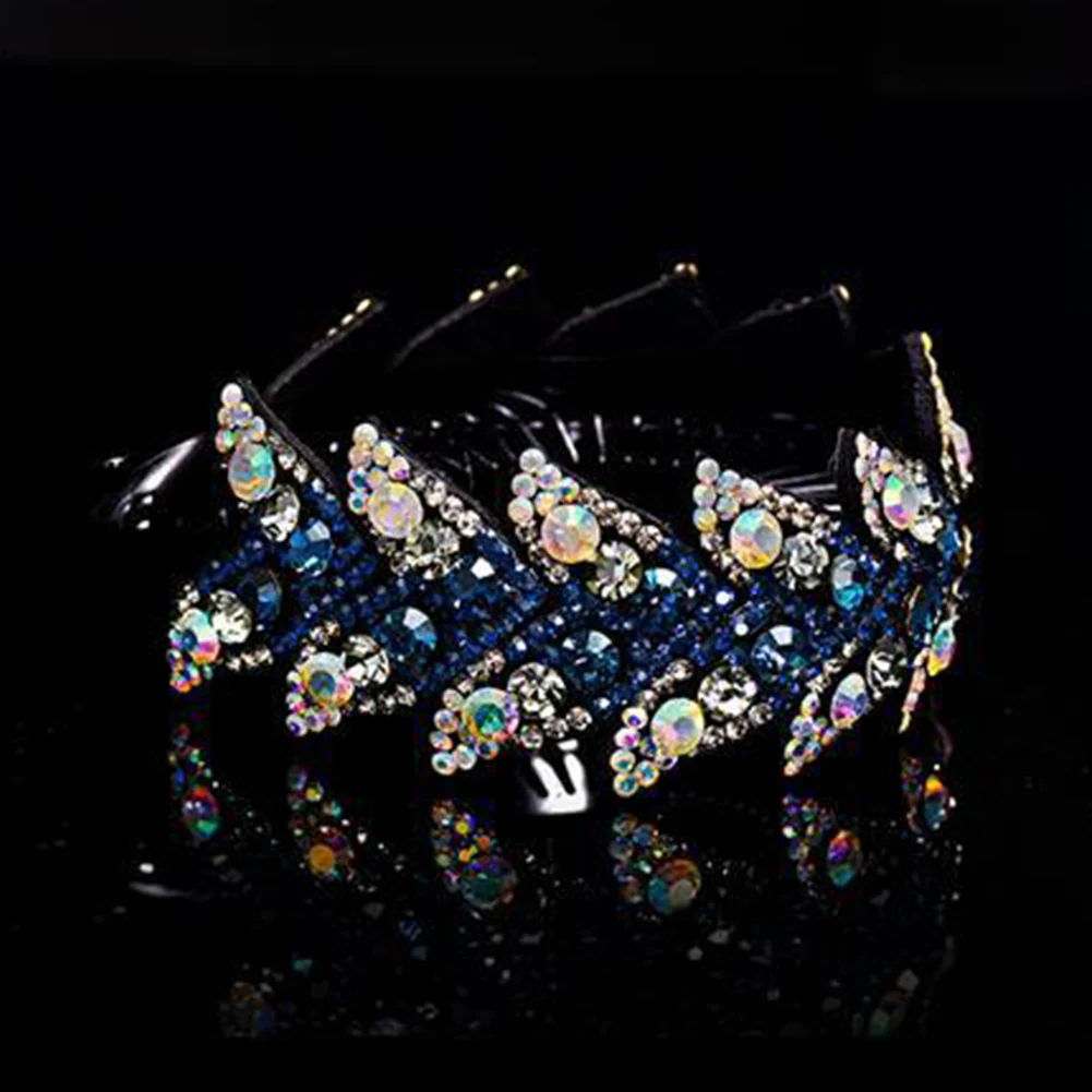 

Women Portable Round Net Elegant Hair Clip Openwork Rhinestone Twist Leaf Accessories Fashion Decoration Bun Maker