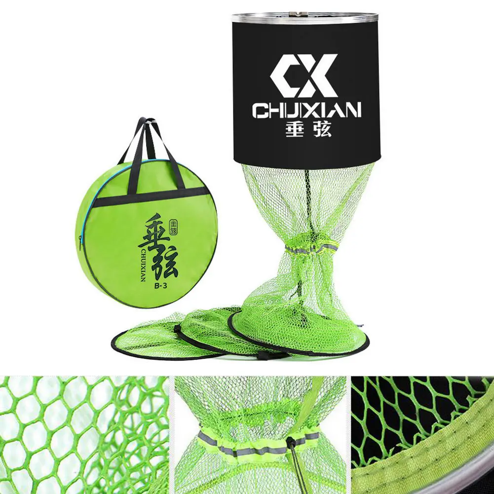 

Fishing Net Drying Rack Folding Fish Mesh Hanging Net Guard Package Web &T8
