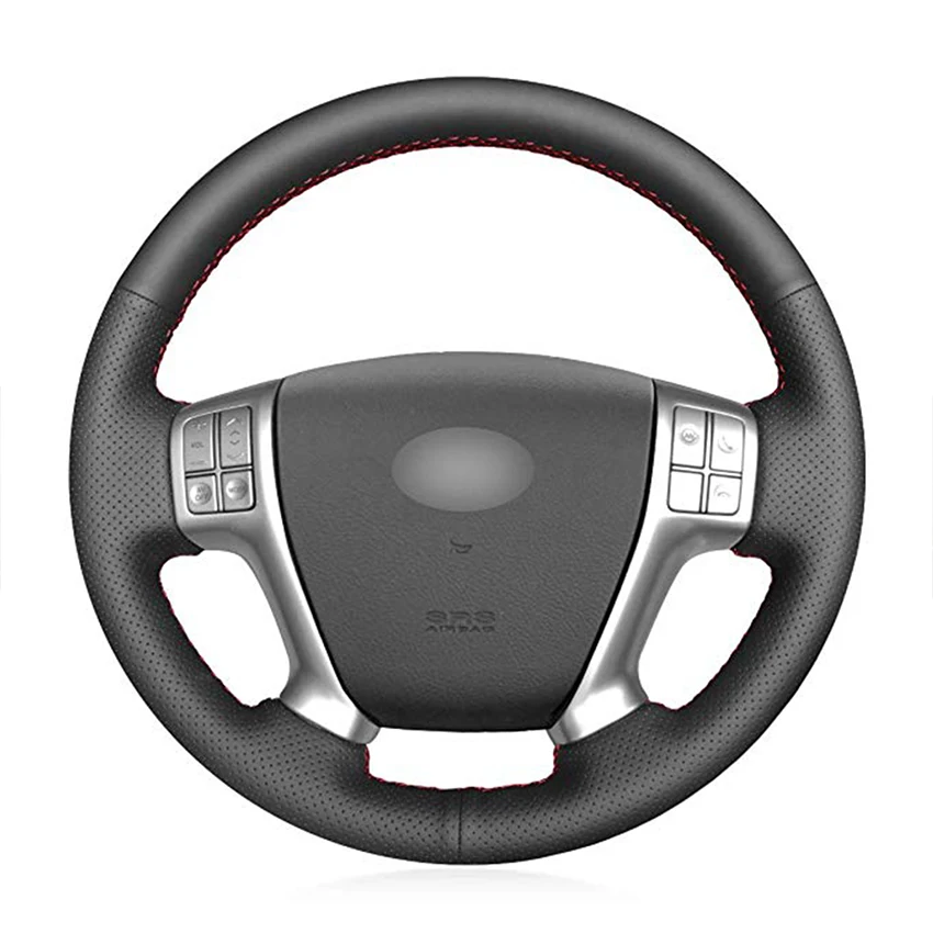 Чехол рулевого колеса из натуральной кожи для Hyundai ix55 Veracruz 2007 2008 2009 2010 2011 2012 2013 |
