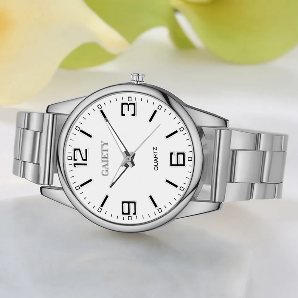 GAIETY Vogue классические женские часы из нержавеющей стали новые женские кварцевые наручные часы браслет часы бизнес часы Relogio* A