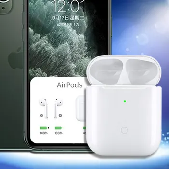 

Wireless Charging Funda For Airpods Charging Case Replacement For AirPods 2 Air Pods Charge Box Support Bluetooth Pairing Pop up