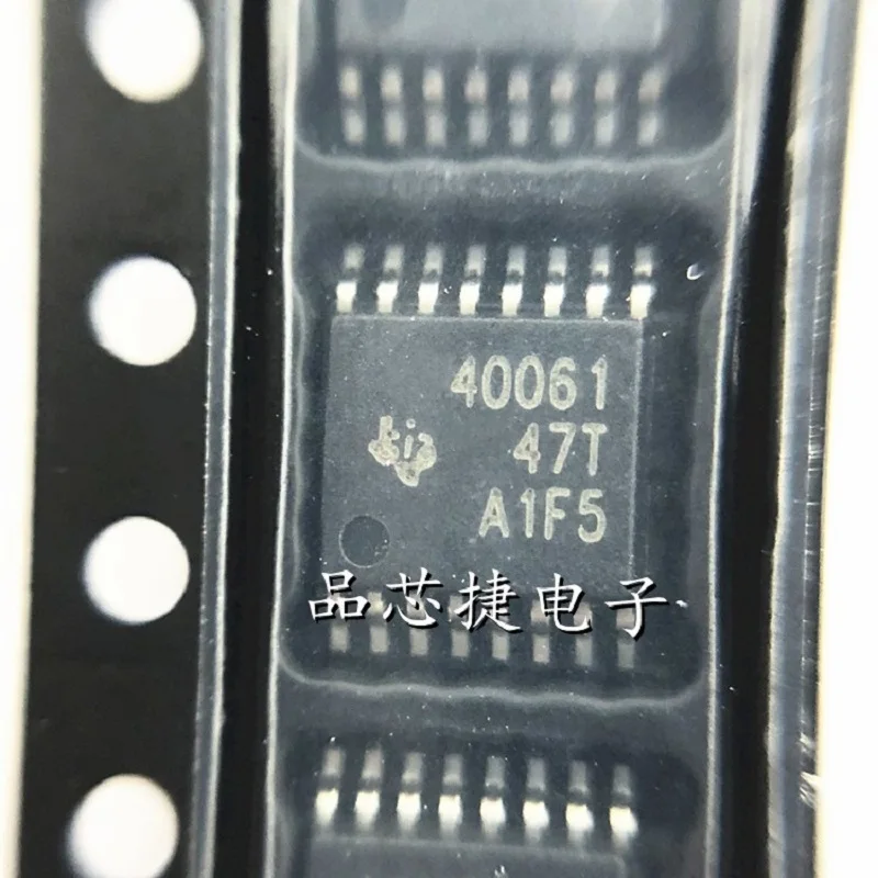 

5 шт./партия TPS40061PWPR маркировка 40061 HTSSOP-16 широкий вход (10V-55V) до 1 МГц Частота синхронный понижающий контроллер источник/раковина