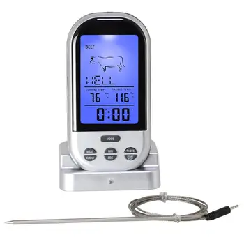 

Meat Thermometer Kitchen Digital Thermometer Meat BBQ Grilling Food Probe Cooking Tool Oven Thermometer