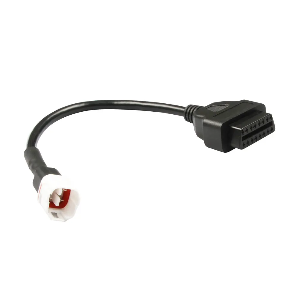 

Диагностический кабель OBD2 для мотоциклов, 3 шт./лот, 4-16 контактов, адаптеры OBD, удлинители для Yamaha YZF MT XSR