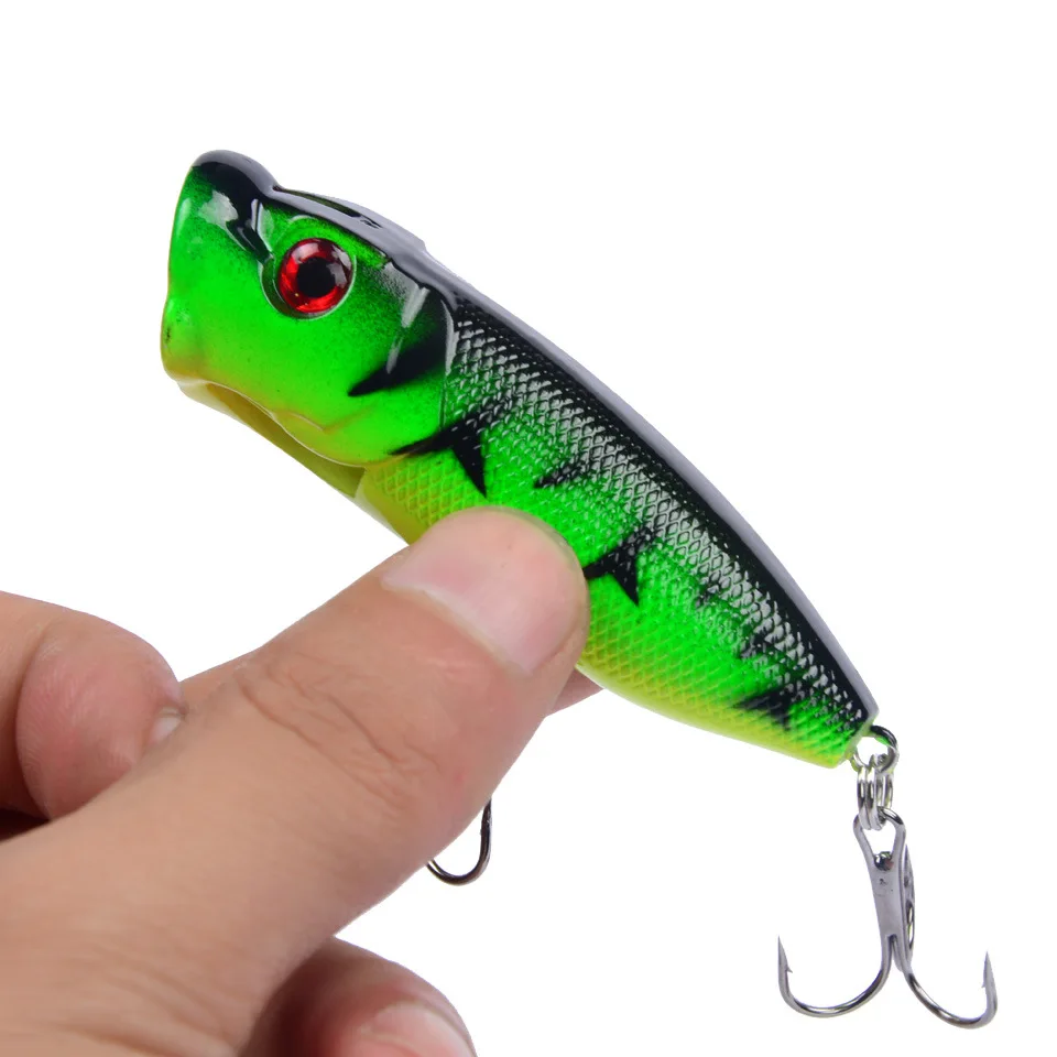 Popper lure Fishing bait 6.5cm/12g jigging lure water surface winter fishing Crankbait Fishing Wobblers bait fishing tackle