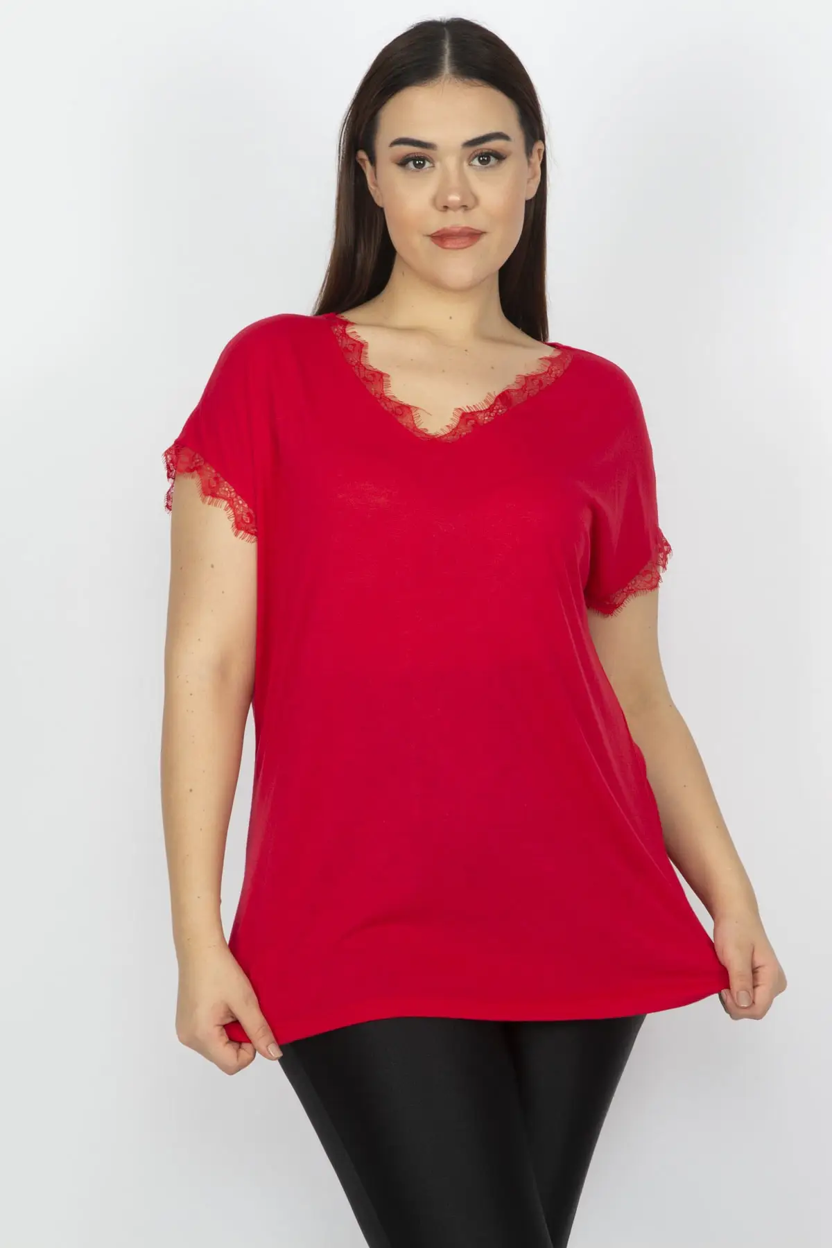 Женское черное кружевное платье Sans Textile Bluz 65 N13235| |