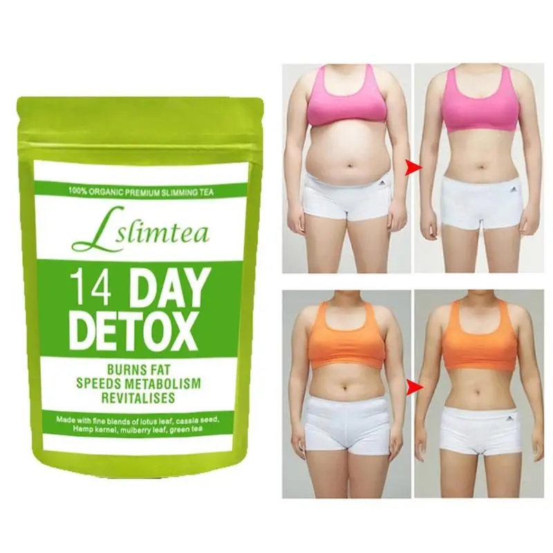 14 days Fast Weight Loss Body Shaped Hot Selling Skinny Tetox Flat Tummy Tea wholesale detox slim tea