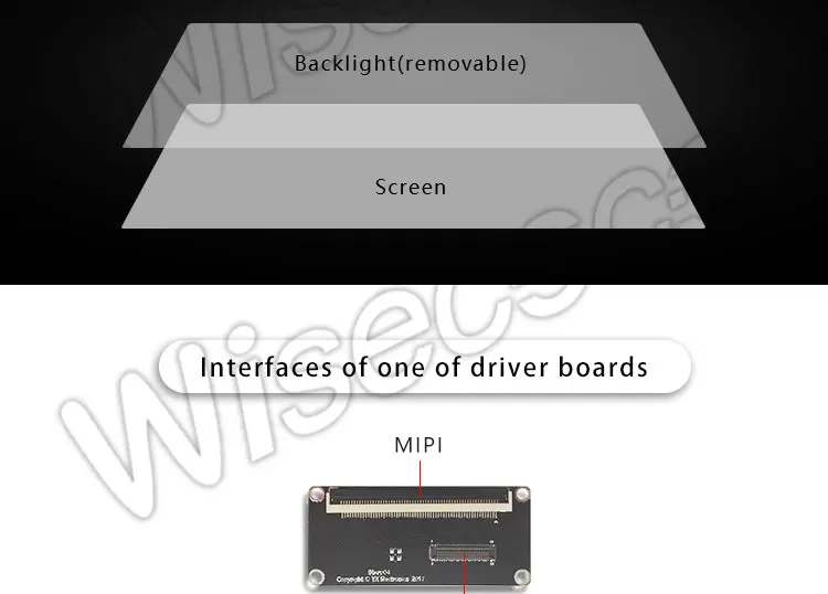 Wisecoco 5,5 дюймов 2 к ЖК-экран LS055R1SX04 емкостная сенсорная панель HDMI к MIPI плата контроллера для SLA принтера