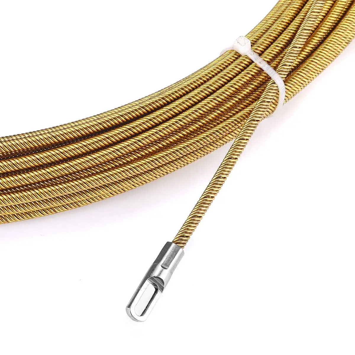 5-30m 3//4mm Metal Electrical Cable Push Pullers Duct Snake Rodder Fish Tape