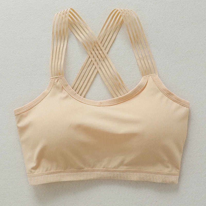 Teenage Girls' Cotton Underclothes Bra - Wireless Small Training Bra for Teens - Girl Underwear Clothing image 6