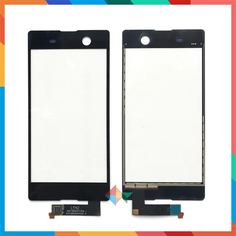 10 шт./лот высокое качество 5," для sony Xperia M5 Dual E5603 E5606 E5653 сенсорный экран дигитайзер Передняя стеклянная линза сенсорная панель