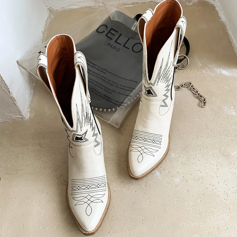 Scarpe donna/женские ботинки до середины икры; Botines Mujer chaussures femme; женские ботинки без застежки; женская обувь на высоком каблуке