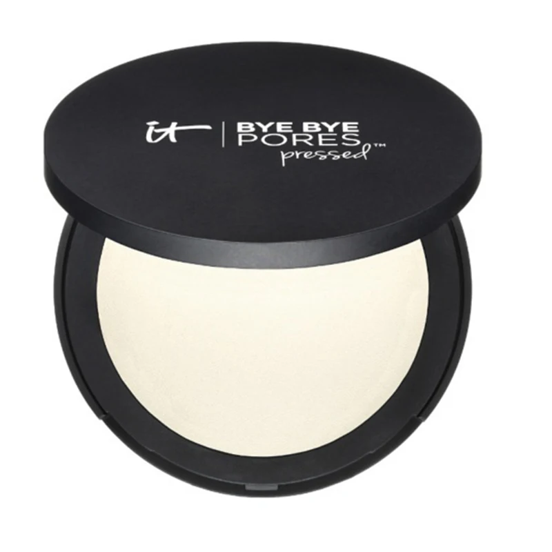 IT Cosmetics Bye Pores прессованная пудра для лица беспорная отделка Аэрограф установка пудры макияж пудра для лица - Цвет: Армейский зеленый