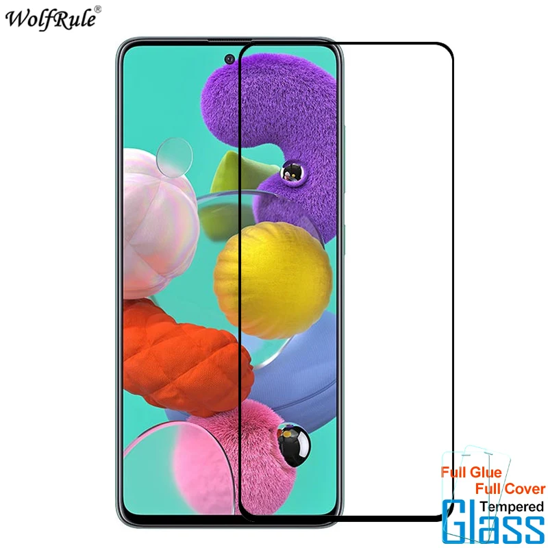 2 шт Защита экрана для Samsung Galaxy A51 стекло M11 A11 A41 A31 Закаленное Защитная пленка