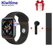 KIWITIME IWO 9 Смарт-часы 44 мм серии 4 gps спортивные Смарт-часы для apple iPhone телефон плюс браслет Bluetooth наушники подарок