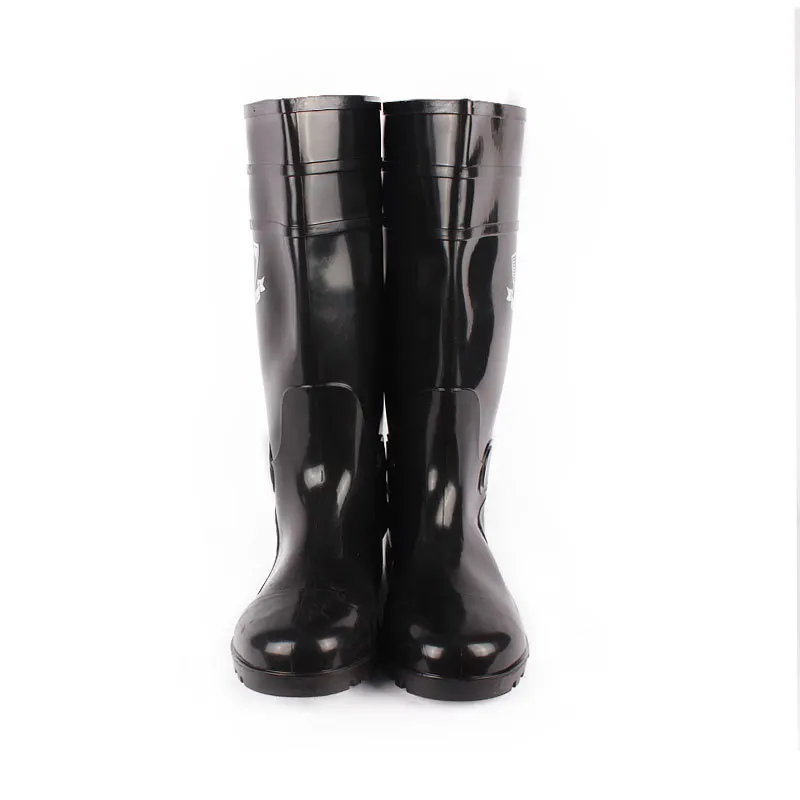 

Manufacturers Wholesale [Yu Feng] Rubber-Plastic Steel Head Rain Boots Anti-slip Anti-Acid Boots Rubber Boots Labor Safety Sma