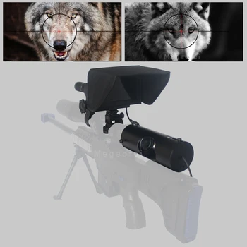New Hot Hunting Tactical digital Infrared monocular binoculars night vision with monitor and Infrared Flashlight For Riflescopes New Hot Hunting Tactical digital Infrared monocular binoculars night vision with monitor and Infrared Flashlight For Riflescopes