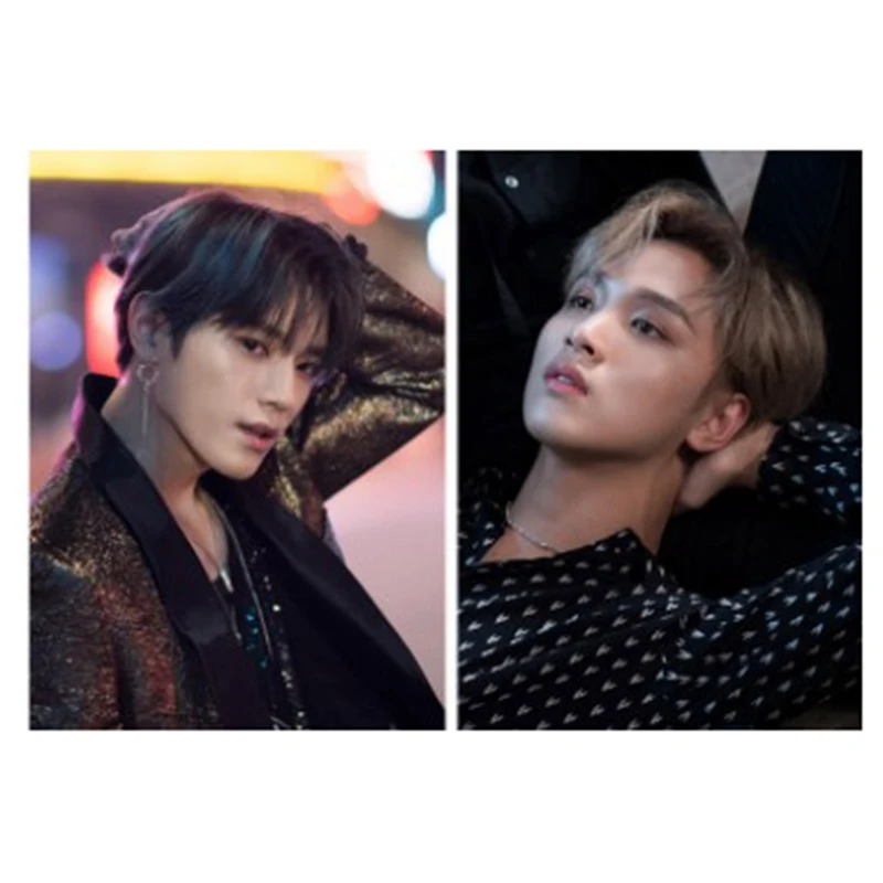 24 шт./компл. k-pop NCT 127 мини-альбом карты с кристаллами наклейки автограф фотокарты бумажные карты