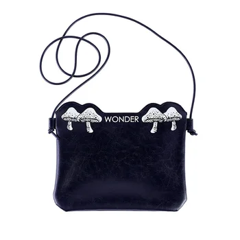 

Summer original vintage Messenger bag black small bag female bag casual rabbit bag