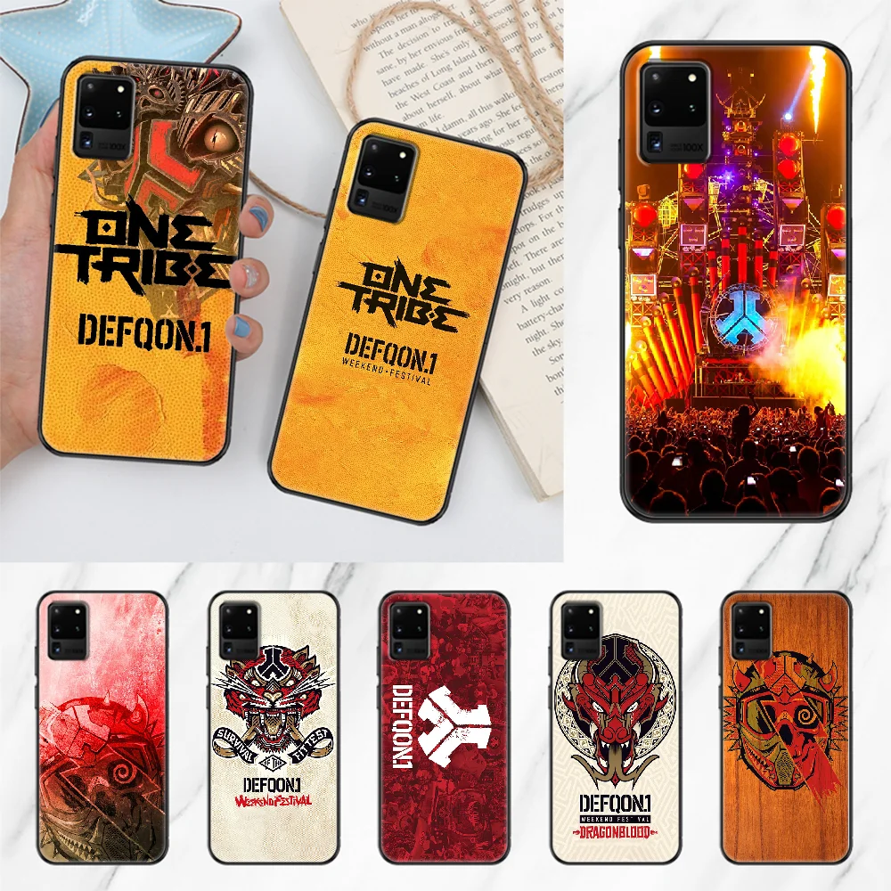 Defqon 1 музыкальный фестиваль телефонный чехол для Samsung Galaxy Note 4 8 9 10 20 S8 S9 S10 S10E S20 Plus