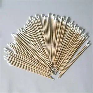 

100pcs/lot Health Care Baby Kids Cotton Swab Cotton Buds Nose Ears Cleaning Cosmetics Make Up Wood Sticks Ear Care