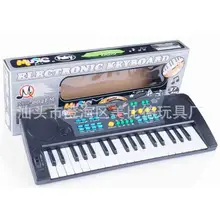 Детская обучающая электронная клавиатура 37 ключ электронная клавиатура с радио 42 см электронная клавиатура 37 ключ