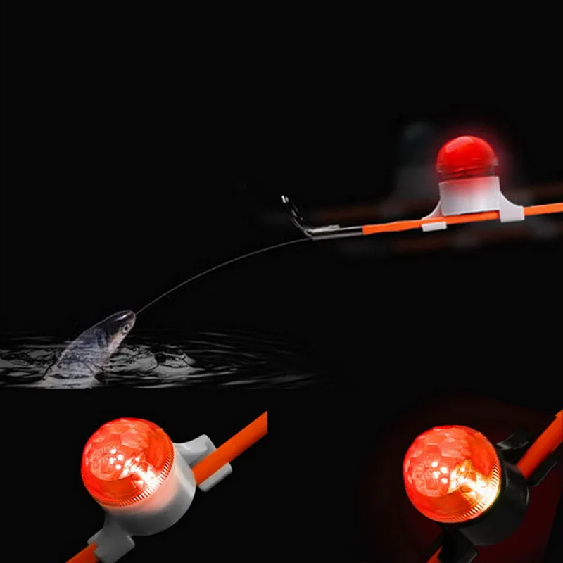 

LED Fishing Alarm Light Bite Alarms Fishing Line Gear Alert Indicator Outdoor Night Fishing Tools With Battery