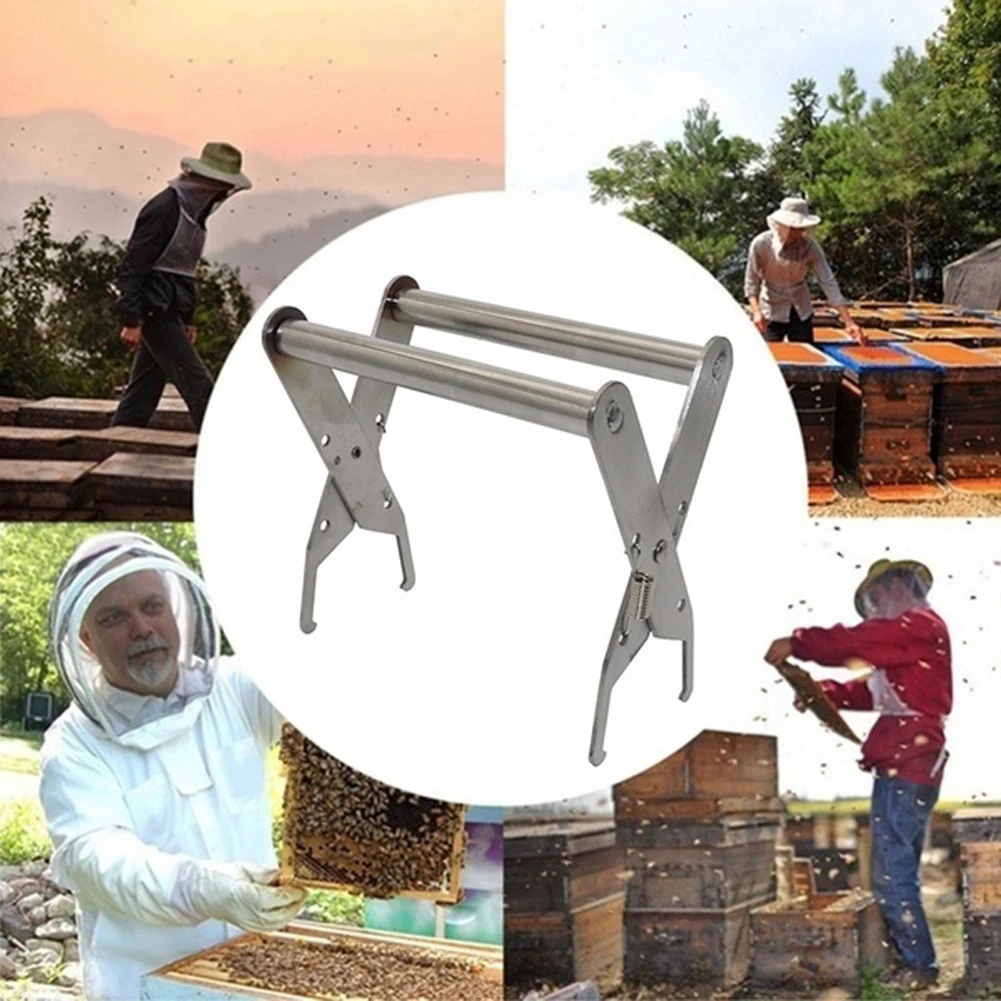 Рамка в виде пчелиного улья хоудер Rvs захват Рама Ручка Bijenteelt аксессуары Verhogen хонингование пчела gereedschappen