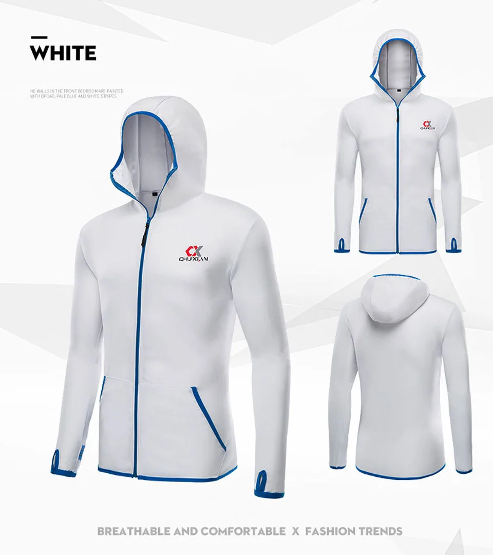Description Picture 6 of itemWALK FISH Fishing Shirt Breathable Clothing Waterproof Fishing Shirts Long Sleeve Fishing Jacket Quick Drying Fishing Clothes